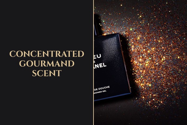 concentrated gourmand scent