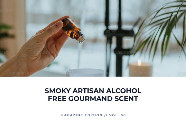 smoky artisan alcohol free gourmand scent